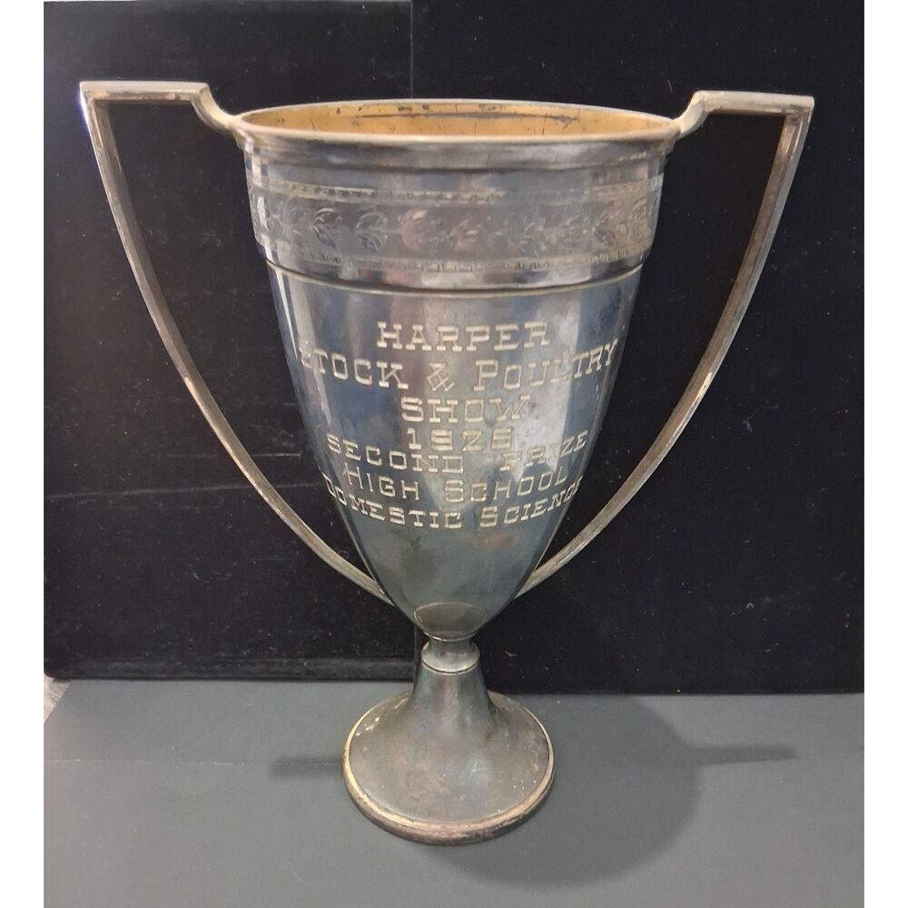 1926 Essex Silver Plate Co. Loving Cup Trophy – Engraved